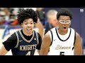 Bryce James Vs Tyran Stokes CRAZY Playoff Match Up Sierra Canyon Vs Notre Dame