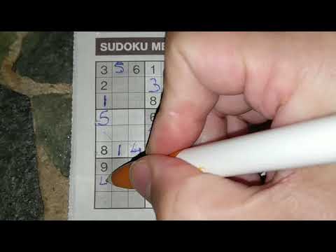 What do we have here, a quicky Medium Sudoku puzzle? (#351) 12-03-2019