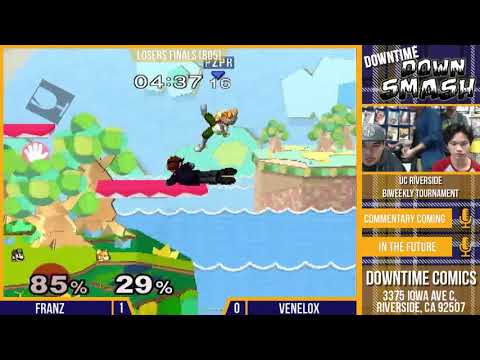 Downtime Downsmash #11 - Losers Finals: Venelox (Fox) vs. Franz (Dr. Mario)