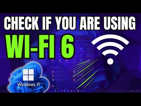 How To Check If Your Computer Is Using Wifi 6 In Windows 11
