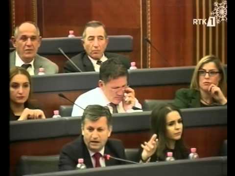 Ismet Beqiri replik Faton Topallit Kuvendi i Kosoves 29.12.2014