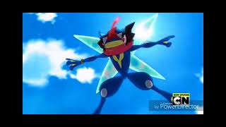 Pokemon Ash greninja Vs daintha AMV (hero) power director Aditya Pokelover