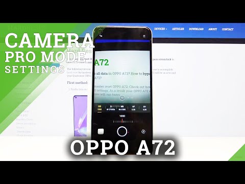 How to Enable Camera Pro Mode in Oppo A72 - Set Up Camera