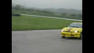 Team Cavette - Practice day at Gingerman - 24 Hours of LeMons 4-20-2012