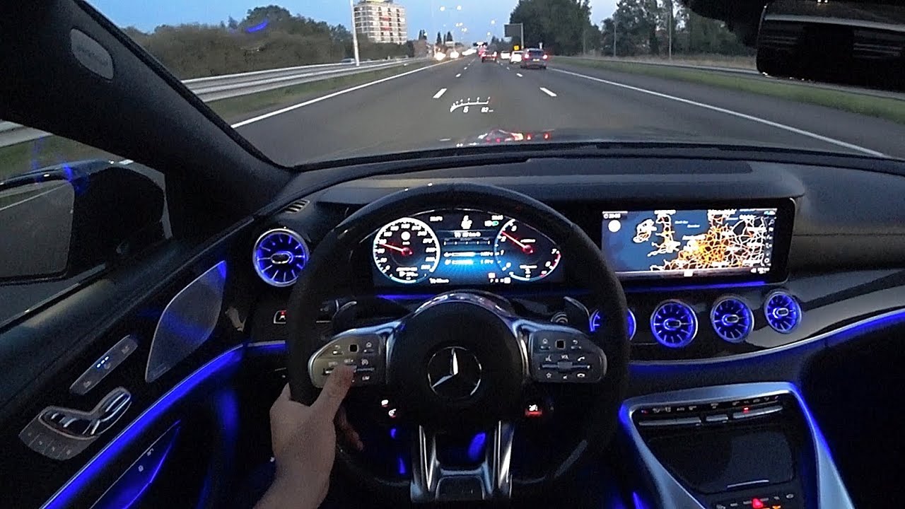 THE MERCEDES AMG GT 63 S | Test Drive | Pov | Autobahn