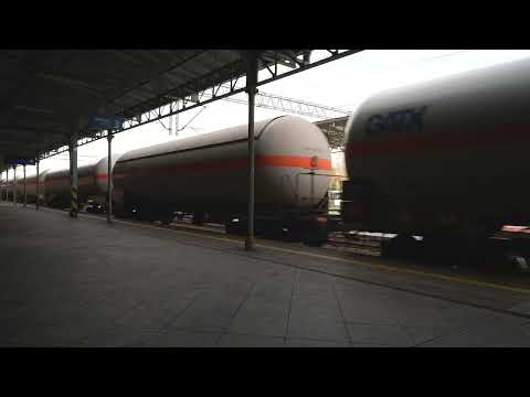 Trem de carga, Toruń Główny, Polônia