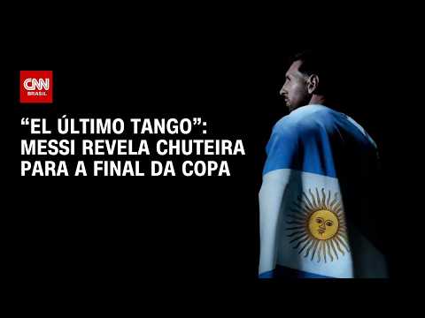 Copa do Mundo: Messi revela chuteira que irá usar na final contra a Espanha | AGORA CNN