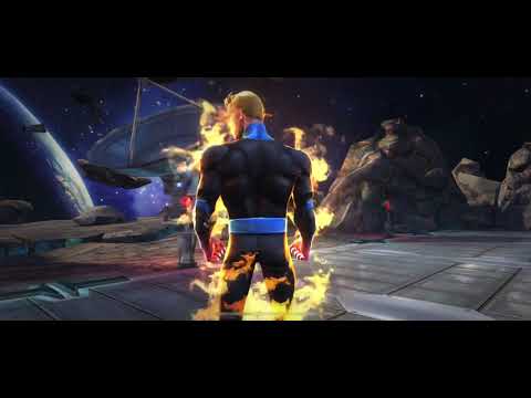 Luke Cage Act 6.4.1 LC miniboss solo with Human Torch/ thermostat