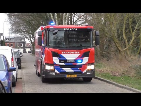 Brandweer Alphen Aan de Rijn en Boskoop met spoed naar een Explosie in Woning in Alpen Aan de Rijn