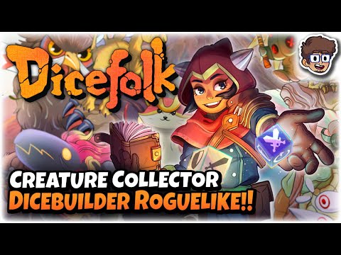 I LOVE This Creature Collector Dicebuilder Roguelike!! | Let's Try Dicefolk
