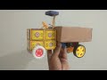 Ganpati Bappa Moriya How To Make Truck Trolley By Matchbox At Home Tractor Bike Jcb