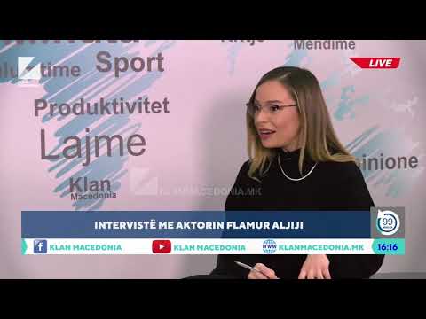 99 MINUTA | INTERVISTË ME AKTORIN FLAMUR ALJIJI