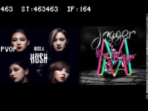 Moves Like Hush - Hush (Miss A) × Moves Like Jagger (Maroon 5)