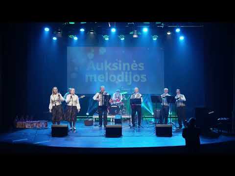 Festivalis „Auksinės melodijos“. Ansamblio „Virventa“ pasirodymo akimirkos