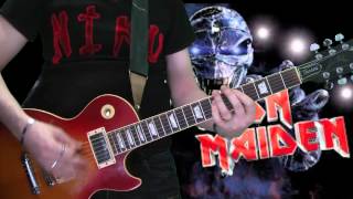 Iron Maiden - The Number Of The Beast (full guitar cover)