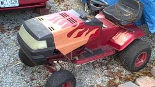 how I built a racing lawn mower