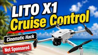 DJI Lito X1 - Cruise Control Explained (Cinematic Drone Hack!)