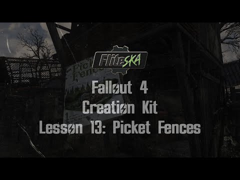 Fallout 4 Creation Kit Tutorial: Picket Fence Magazines - Fliteska