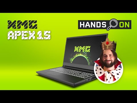 XMG APEX 15  | Der erste Laptop mit AMD Ryzen Desktop-CPU | Hands-On (+EN Subtitles)