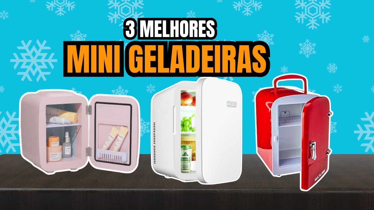 🛑As 3 Melhores Mini Geladeiras em 2024 – Mini Geladeira Portátil – Mini Geladeira Qual a Melhor!🛑