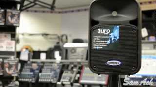 Video thumbnail for Samson Auro D208 2-Way Active Loudspeaker at samash.com by samashdirect