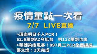 7/7全台防疫記者會《重點總整理》