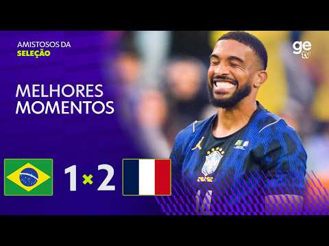Gols e lances de Brasil x França