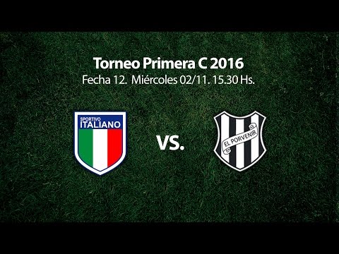 Primera C 2016: Sp. Italiano Vs. El Porvenir