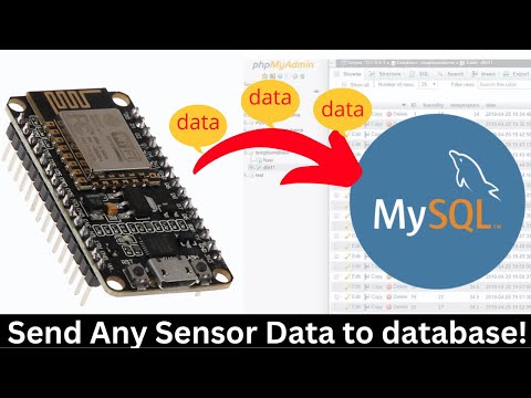 🔴How to send sensor Data from any Arduino board to MySQL Server(PHPMyAdmin) | IoT | ESP Wi-Fi module