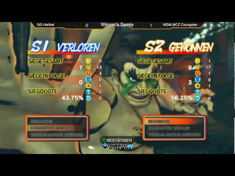 Road to EVO 2012 Europe / GG Halibel vs WDM.MCZ Coungster / Winners Semis Part 1/2