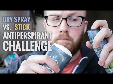 Dry Spray vs Stick Antiperspirant Challenge - Which Is Best For Excessive Sweating?