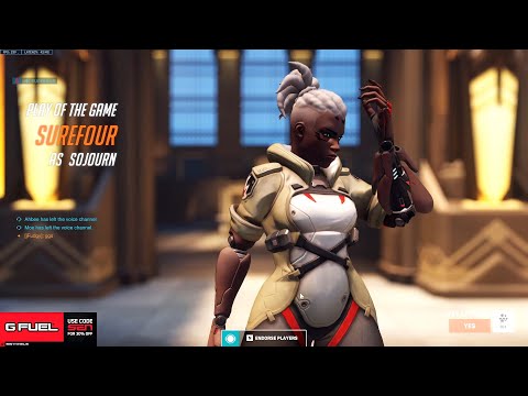 SUREFOUR SOJOURN GAMEPLAY - POTG! [ Overwatch 2 RELEASE ]