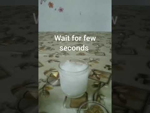 snow making experiment for kids