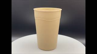 Kelímek (PP) vratný krémový Ø80mm 0,3L [10 ks]