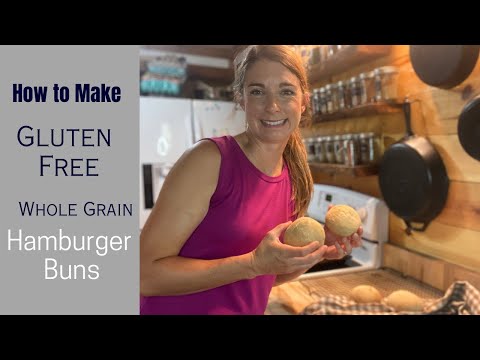Gluten Free Whole Grain Hamburger Buns