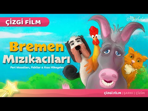 Bremen Mızıkacıları | Küçük Kırmızı Tavuk | En İyi Çocuk Masalları