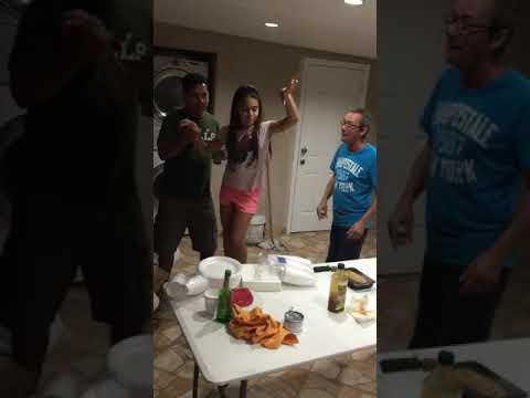 Kalya calentando Miami