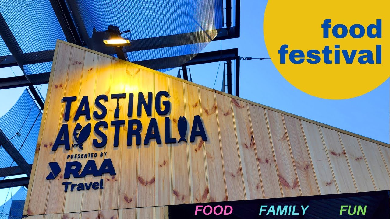 Experience a stroll at Tasting Australia festival.