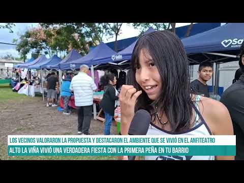 SALTA - Alto La Viña vivió una verdadera fiesta con la primera Peña en tu Barrio #canal7salta