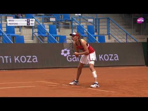 2017 Istanbul Cup Semifinals | Elise Mertens v Irina-Camelia Begu | WTA Highlights