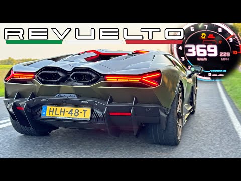 Lamborghini Revuelto V12 1015HP // 0-369 LAUNCH CONTROL SOUND & POV