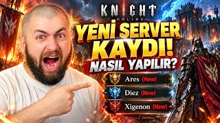 KNIGHT ONLINE YENİ SERVER ÖN KAYIT NASIL YAPILIR? 🔥