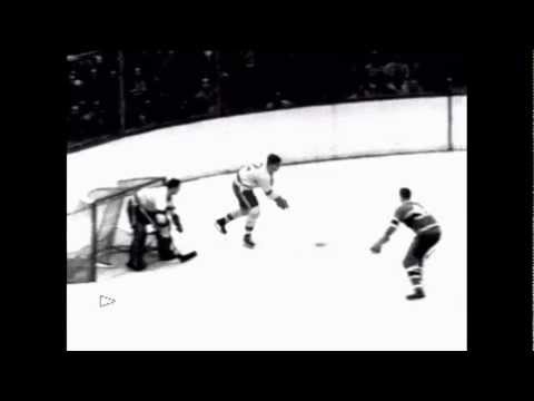 Double Tough - Marcel Pronovost Detroit Redwings Original Heavy Hitting Dman