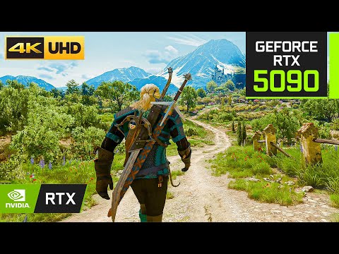 RTX 5090 in Witcher 3: Enhanced Edition - 4K Max Settings RTX ON | DLSS ON