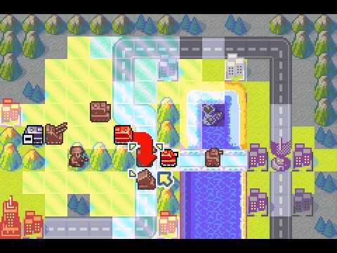 Advance Wars 2 - Black Hole Rising (GBA / Game Boy Advance) - Orange Star Missions (Normal)