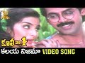 Kalaya Nijama Video Song Coolie No 1 Telugu Movie Venkatesh Tabu Suresh Productions