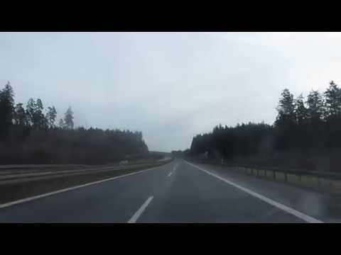 Czech D5 motorway between German border and Plzen