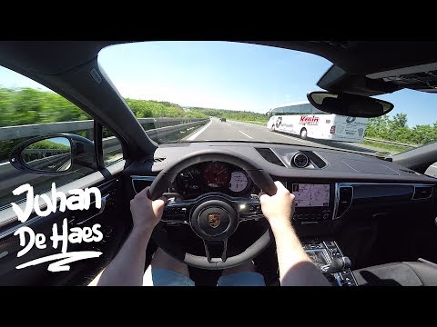 Porsche Macan GTS 360hp POV Test drive AUTOBAHN