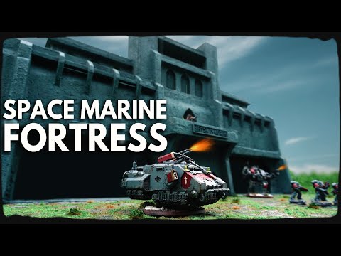 I built a 40K FORTRESS MONASTERY from rubbish