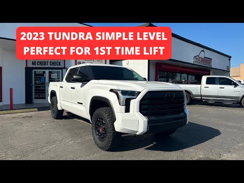 2023 Toyota Tundra Leveling Kit with Bigger Tires and Wheels| Best Entry Level Setup